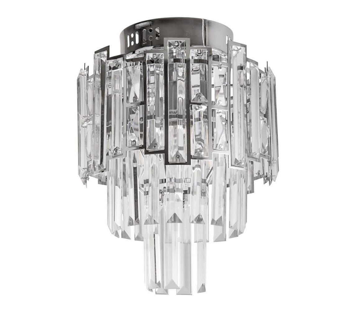 Lustră aplicată LED 3xE27/60W/230V + 3xLED/3W/230V