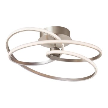 Lustră aplicată LED CORT LED/40W/230V argintie