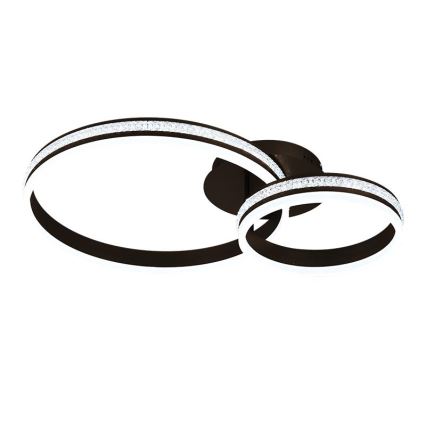 Lustră aplicată LED dimmabilă, 110W/230V, 3000–6500K + telecomandă