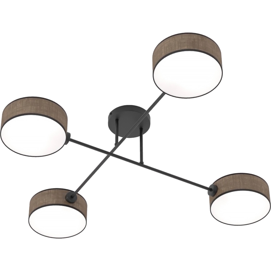 Lustră aplicată MAGA 4 x E14/10W/230V, maro