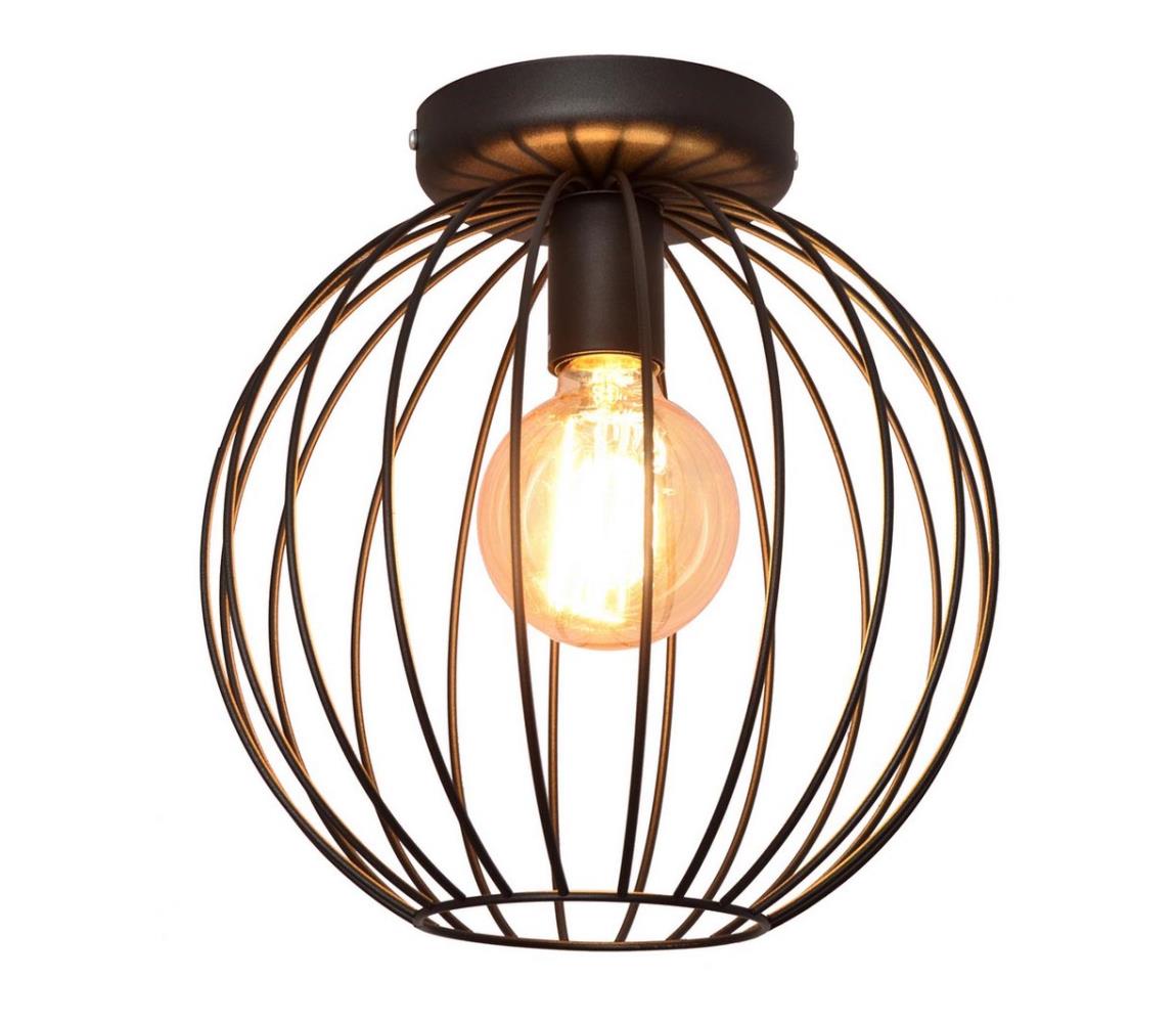 Lustră aplicată MERCURE 1xE27/60W/230V d. 30 cm neagră