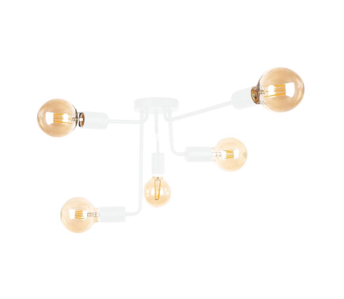 Lustră aplicată NIXO 5xE27/60W/230V albă