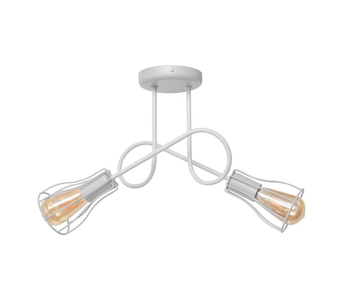 Lustră aplicată OXFORD 2xE27/60W/230V albă