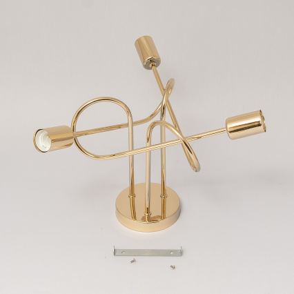 Lustră aplicată OXFORD 3xE27/15W/230V aurie