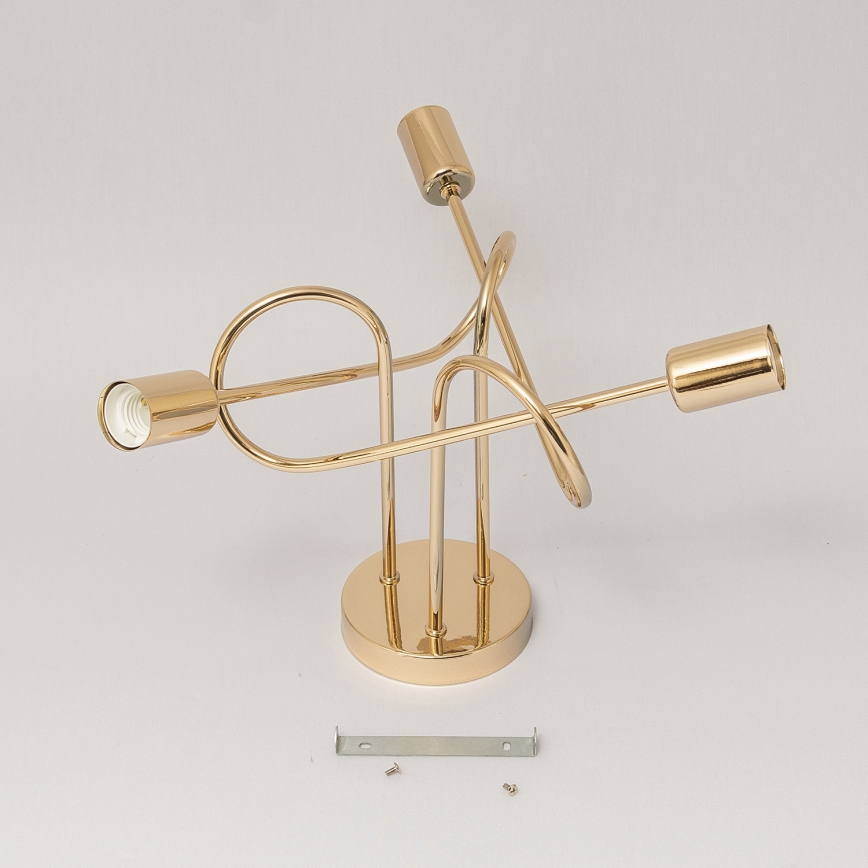 Lustră aplicată OXFORD 3xE27/15W/230V aurie