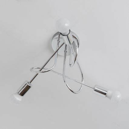 Lustră aplicată OXFORD 3xE27/15W/230V crom lucios