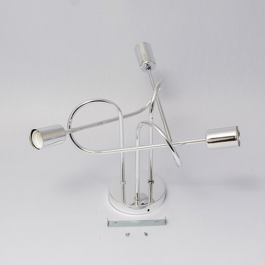 Lustră aplicată OXFORD 3xE27/15W/230V crom lucios