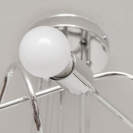 Lustră aplicată OXFORD 5xE27/15W/230V crom lucios