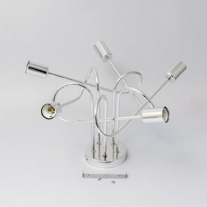 Lustră aplicată OXFORD 5xE27/15W/230V crom lucios