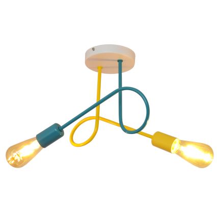 Lustră aplicată pentru copii OXFORD 2xE27/15W/230V