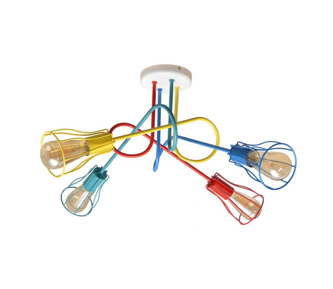 Lustră aplicată pentru copii OXFORD 4xE27/60W/230V