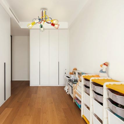 Lustră aplicată pentru copii OXFORD 5xE27/15W/230V