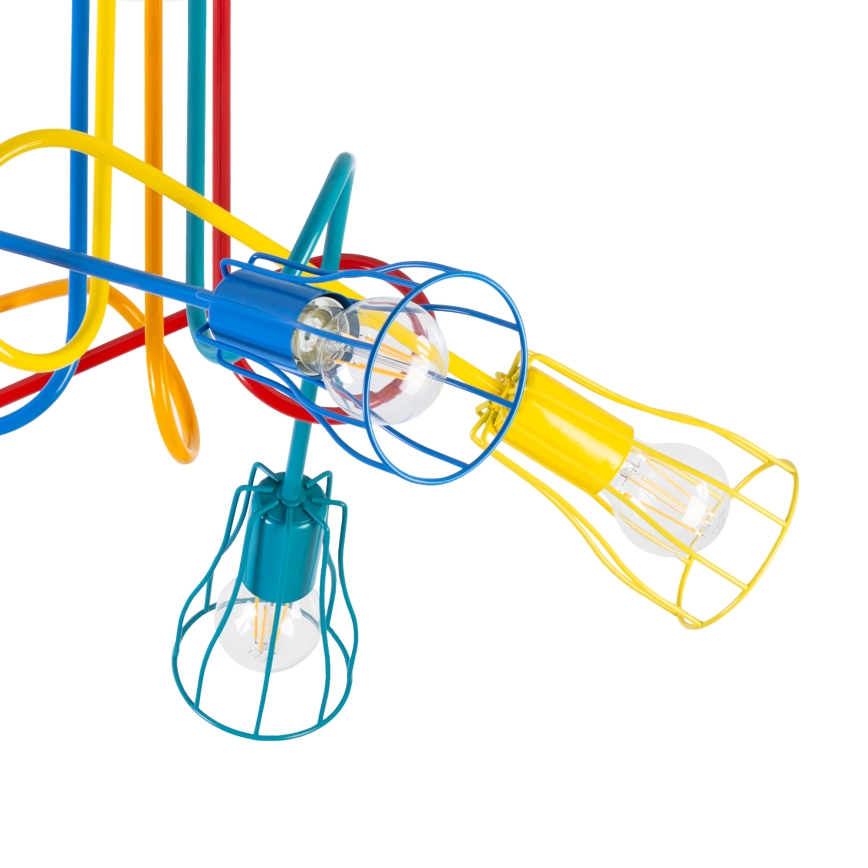 Lustră aplicată pentru copii OXFORD 5xE27/15W/230V