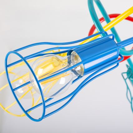 Lustră aplicată pentru copii OXFORD 5xE27/15W/230V