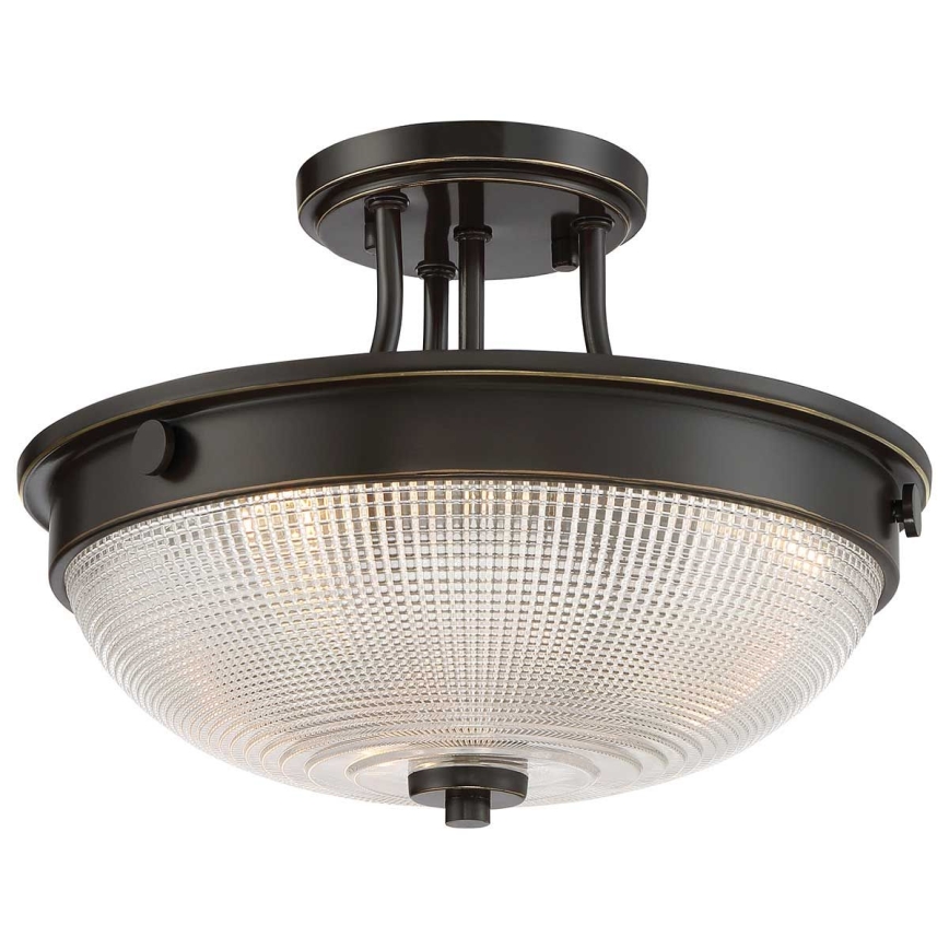 Lustră aplicată Quoizel MANTLE 2xE27/60W/230V bronz