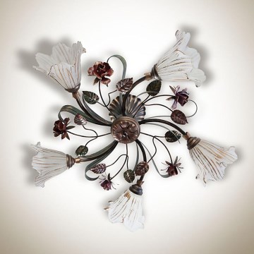 Lustra aplicata ROSE FLOWER 5xE14/40W/230V