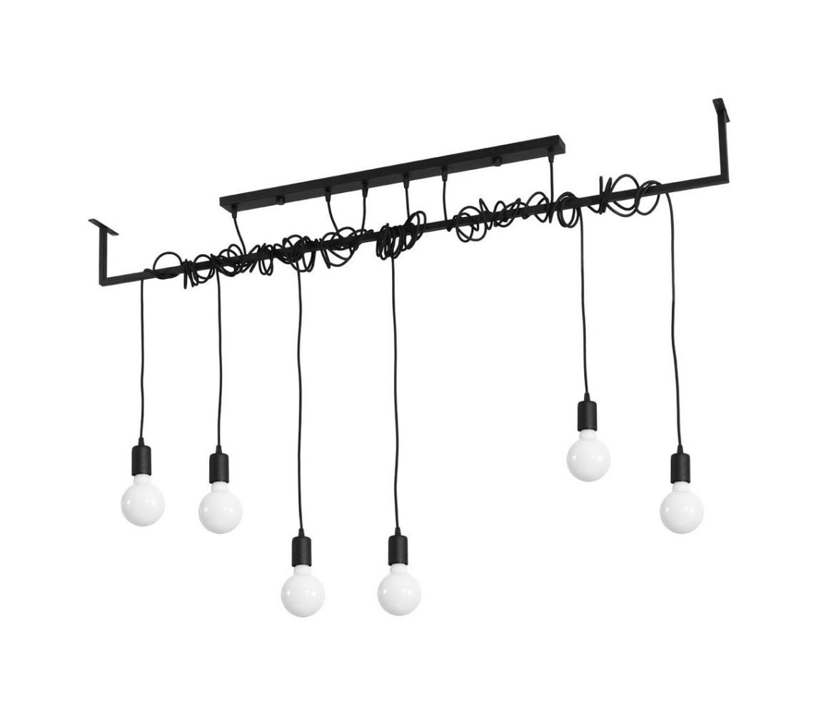 Lustră aplicată SALAMANCA 6xE27/60W/30V