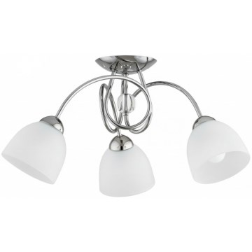 Lustră aplicată SELENE, 3xE27/15W/230V, crom lucios
