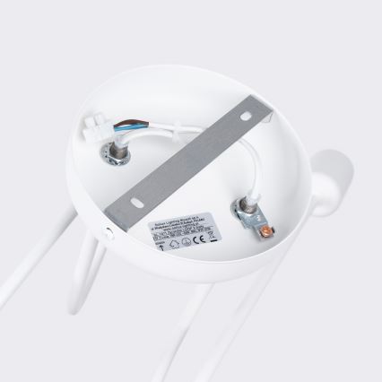 Lustră aplicată LOOP 2xE27/15W/230V alb