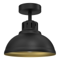Lustră aplicată SVEN 1xE27/15W/230V neagră/aurie
