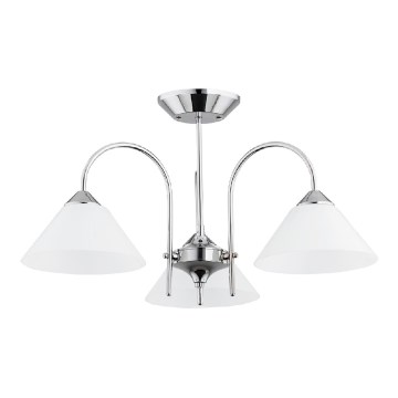 Lustră aplicată TAPER, 3 x E27 / 15 W / 230 V, crom lucios