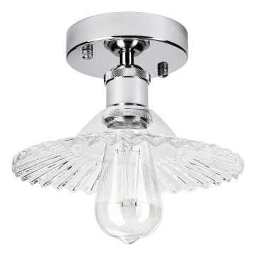 Lustră aplicată TRISH 1xE27/15W/230V crom lucios/transparent