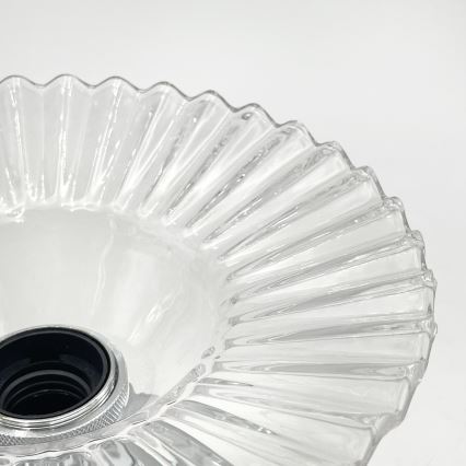 Lustră aplicată TRISH 1xE27/15W/230V crom lucios/transparent