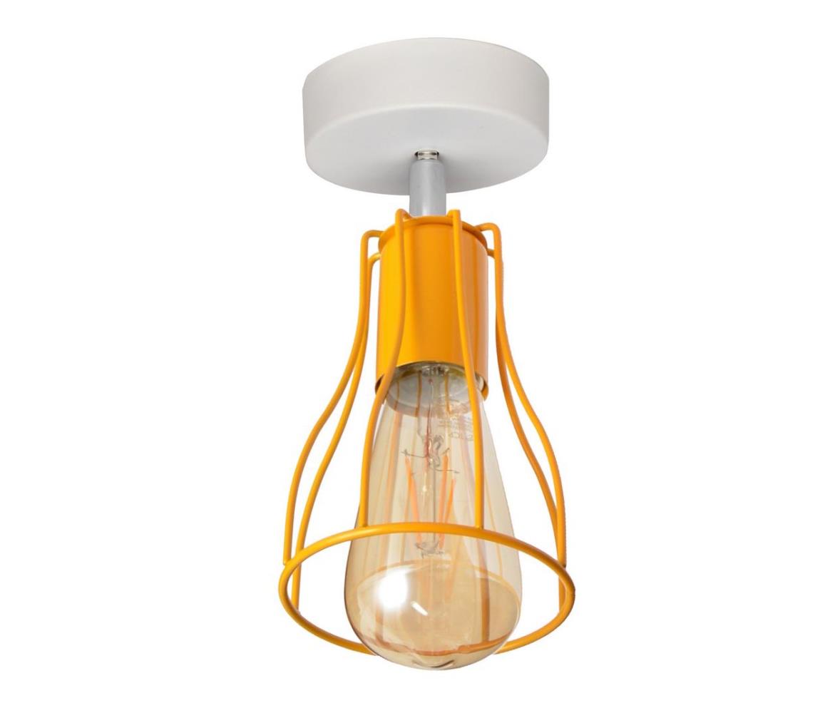 Lustră aplicată TUBE II 1xE27/60W/230V portocalie