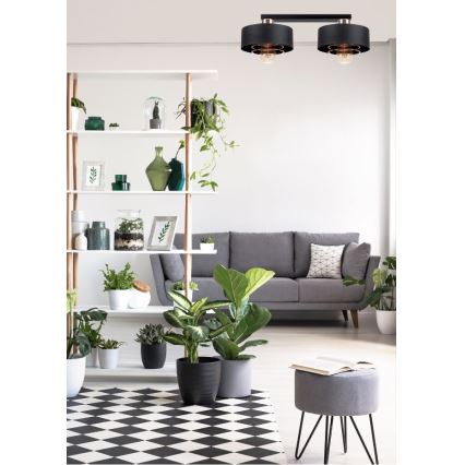 Lustră aplicată VEST 2xE27/60W/230V