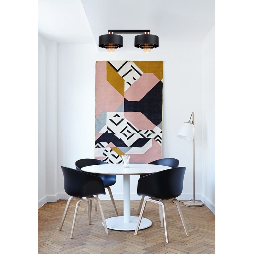 Lustră aplicată VEST 2xE27/60W/230V