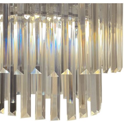 Lustră aplicată VETRO 4xE14/40W/230V, crom lucios