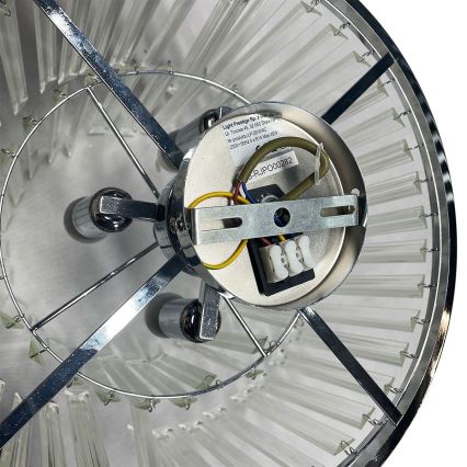 Lustră aplicată VETRO 4xE14/40W/230V, crom lucios