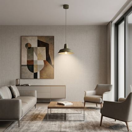 Lustră CLASS pe cablu 1xE27/15W/230V culoare bronz