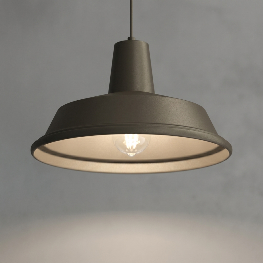 Lustră CLASS pe cablu 1xE27/15W/230V culoare bronz