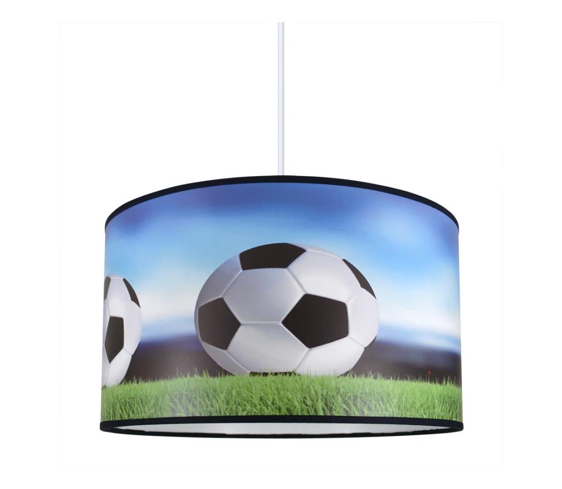Lustră copii pe cablu FOOTBALL 1xE27/60W/230V
