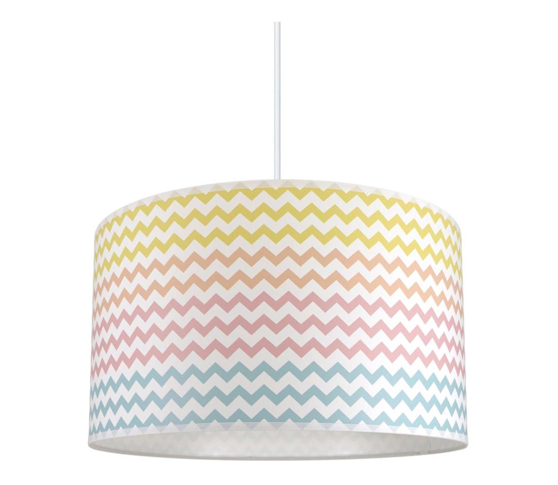 Lustră copii pe cablu ZYGZAK 1xE27/60W/230V