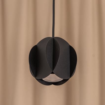 Lustră cu cablu GAMBIT 1xGU10/10W/230V, neagră
