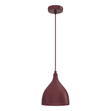 Lustră cu cablu NOAK CLASSIC 1xE27/15W/230V burgund