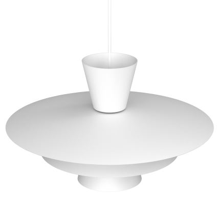 Lustră cu cablu PLATO 1xE27/15W/230V, albă