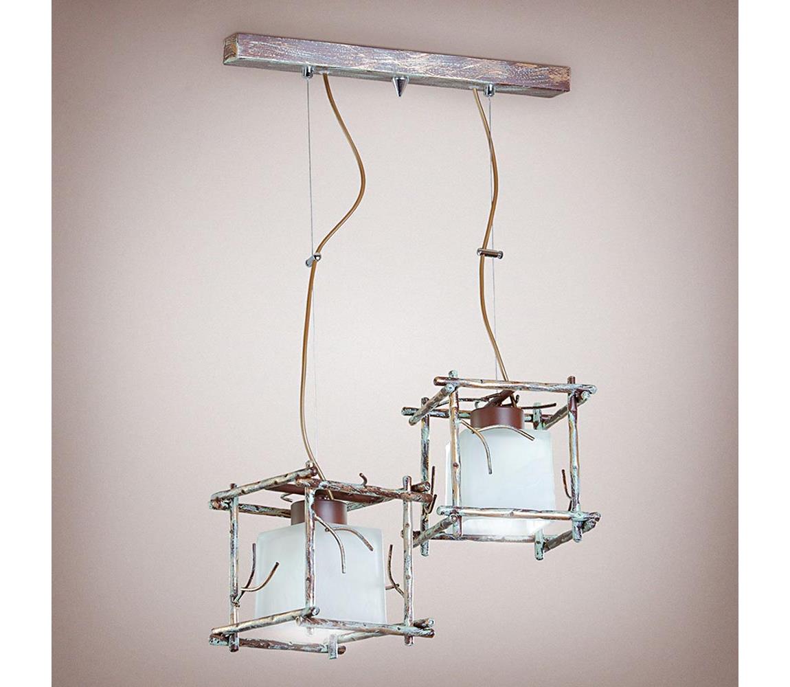 Lustra cu cablu SAVANNAH KUBO 2xE27/40W/230V