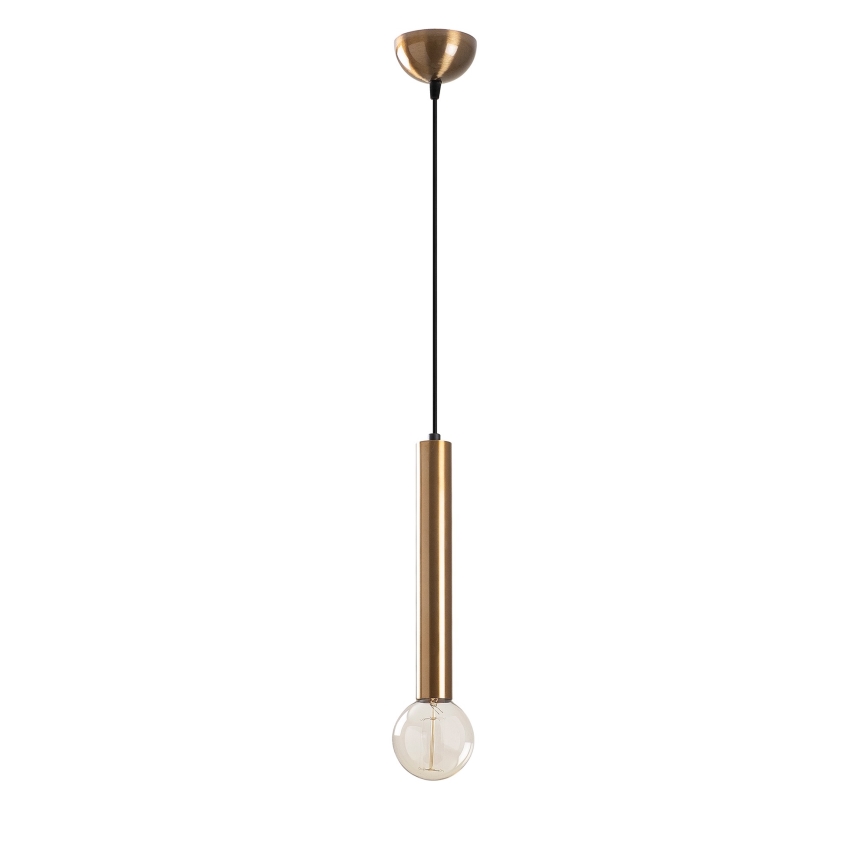 Lustră cu cablu TEMPO 1xE27/40W/230V aurie