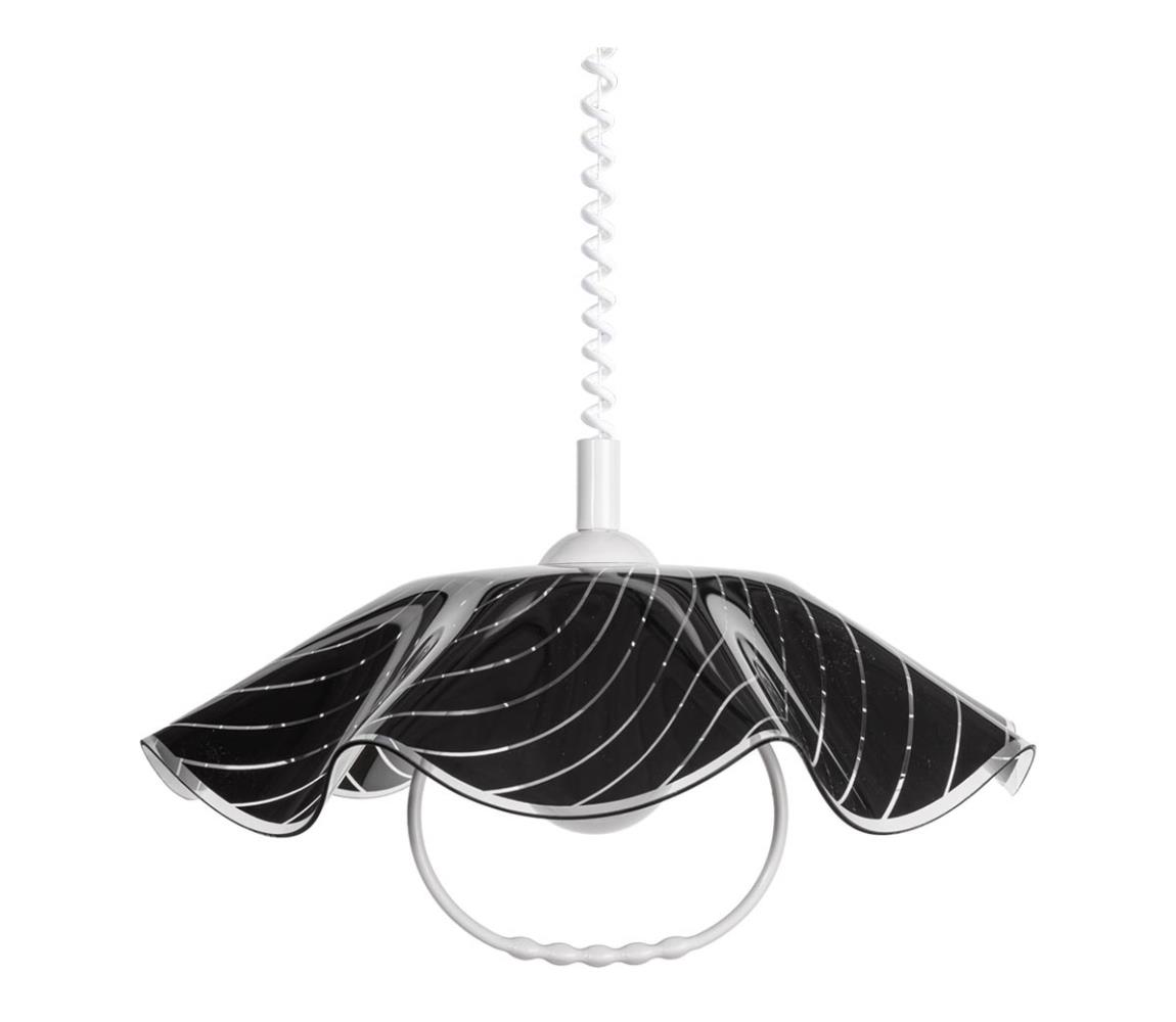 Lustră cu înălțime reglabilă LYRA GLASS 1xE27/60W/230V Prezent 41