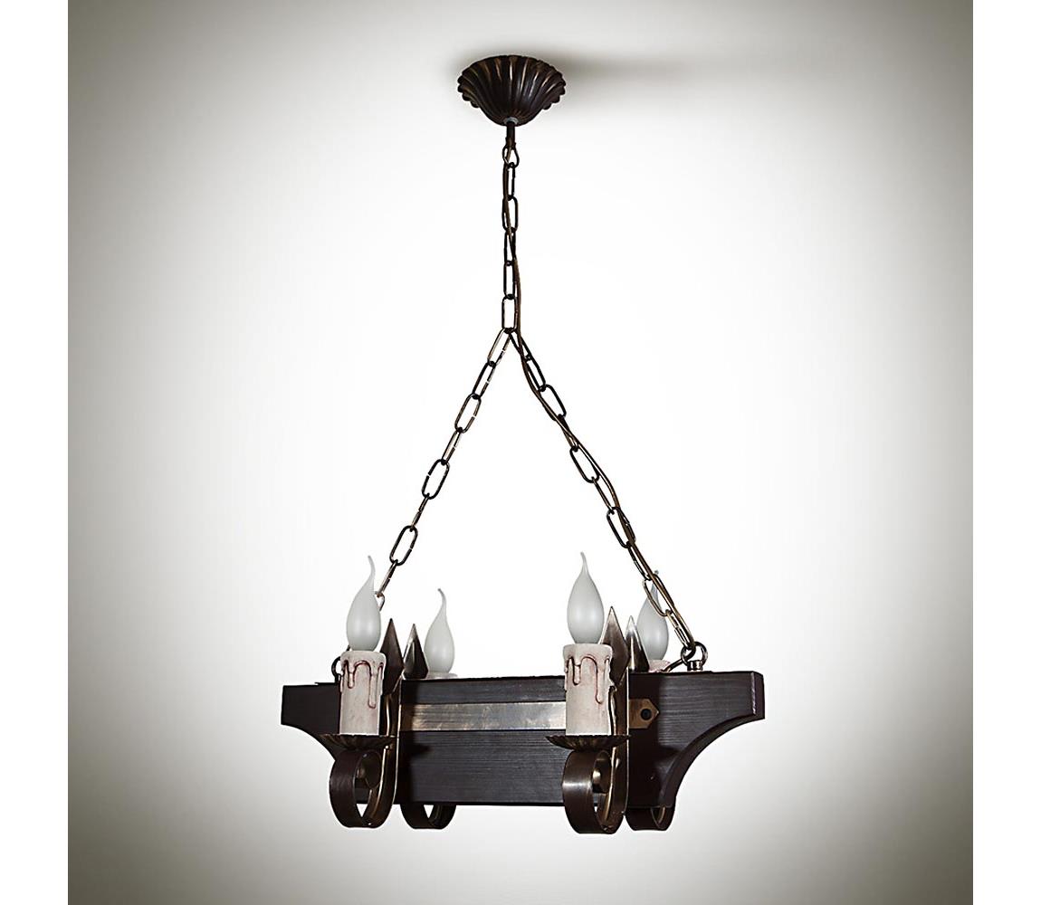 Lustra cu lant GABRIEL 4xE14/40W/230V