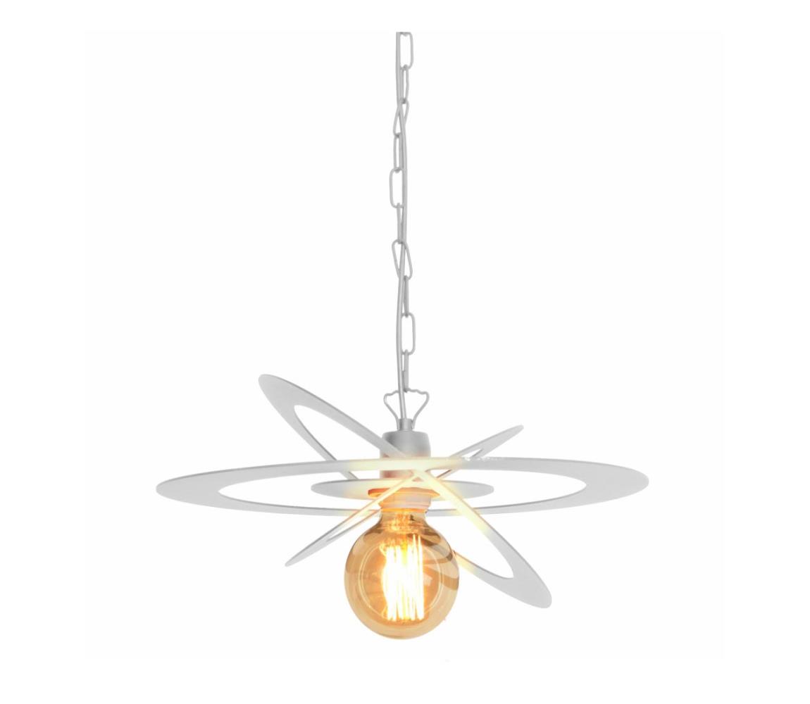 Lustra cu lant STAR 1xE27/60W/230V alb