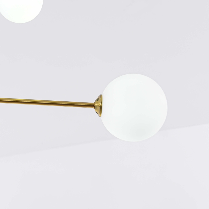 Lustră cu tijă DORADO 6xG9/40W/230V aurie