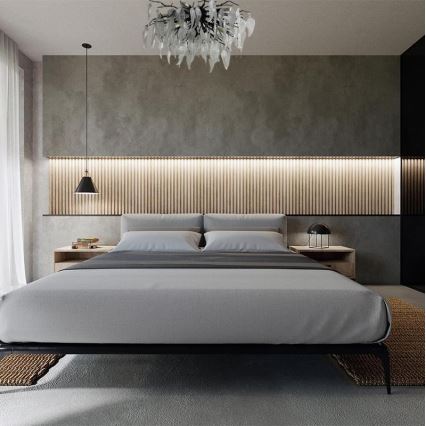 Lustră de cristal aplicată 10xG9/40W/230V negru