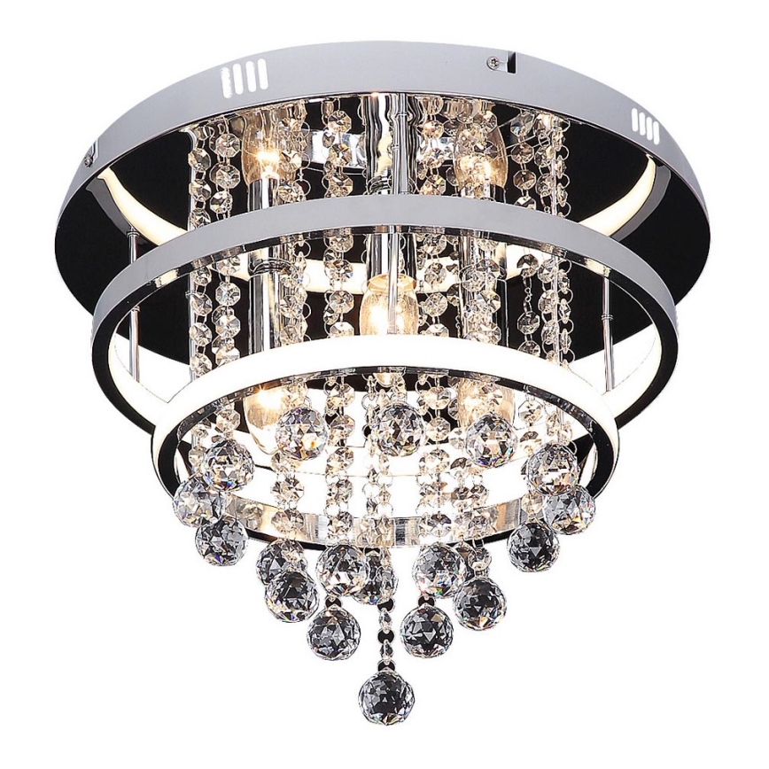 Lustră de cristal aplicată LED/32W/230V + 3xE14/40W Rabalux