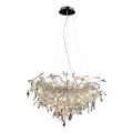 Lustră de cristal pe cablu 13xG9/40W/230V crom