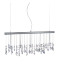 Lustră de cristal pe cablu Kolarz 104.85.5 STRETTA 5xG9/40W/230V crom lucios