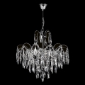 Lustră de cristal pe lanț 6xE27/60W/230V